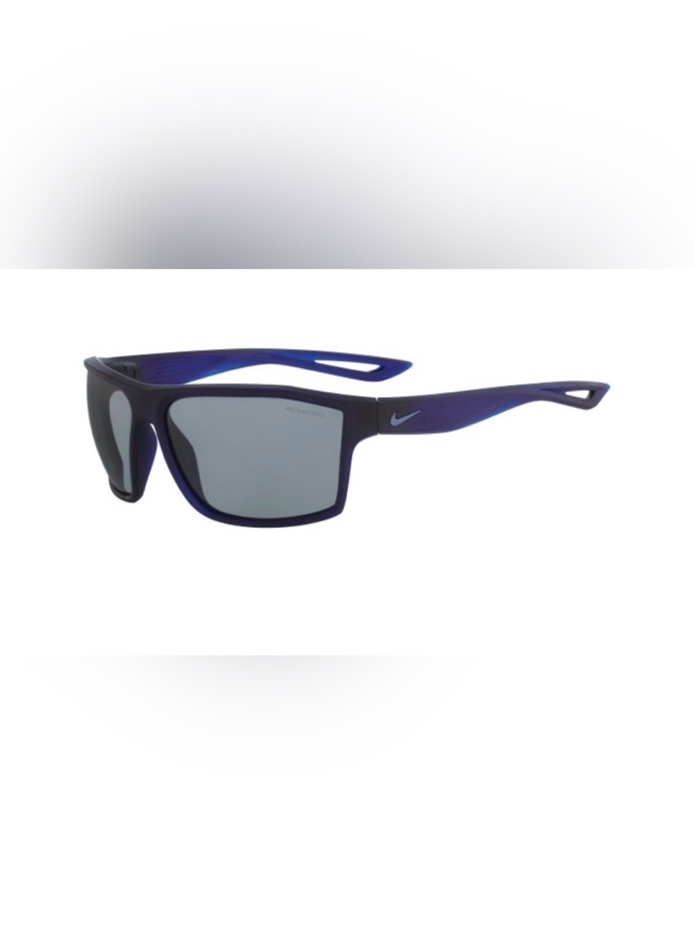 Nike Purple Blue Sport Sunglasses with Gray Lenses